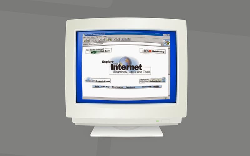 Internet Explorer Historia